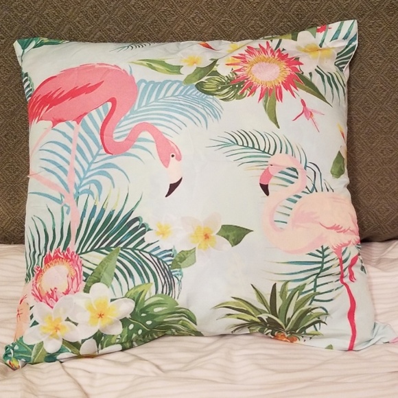 Other - NEW Flamingo Pillow Cover 18 * 18